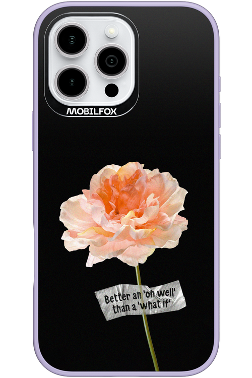 Flower Black - Apple iPhone 16 Pro Max