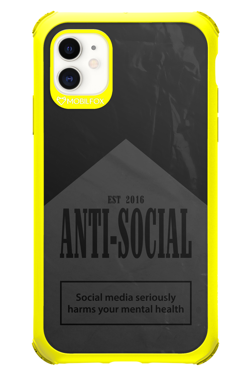 ANTI-SOCIAL (BLVCK) 2.0 - Apple iPhone 11