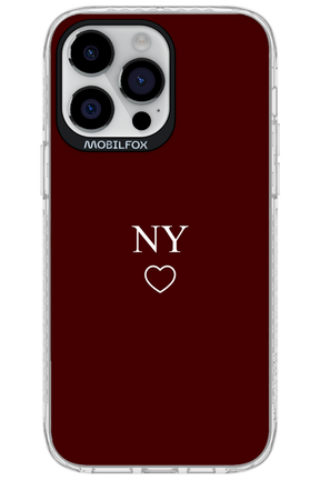 NY Burgundia 2.0 - Apple iPhone 14 Pro Max