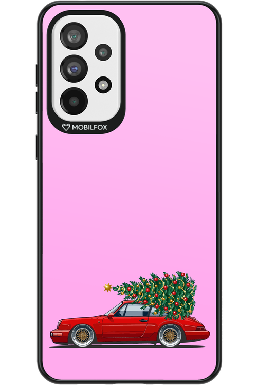 XMAS Car Pink - Samsung Galaxy A73