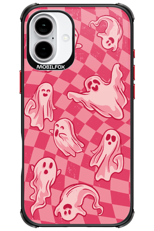 Strawberry Ghosts - Apple iPhone 16 Plus