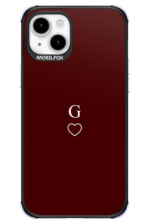 G Burgundia 2.0 - Apple iPhone 15 Plus