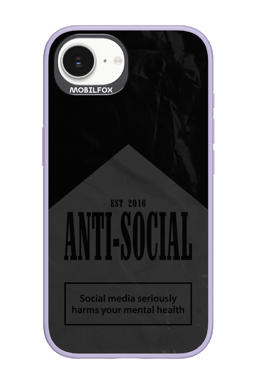 ANTI-SOCIAL (BLVCK) 2.0 - Apple iPhone 16e