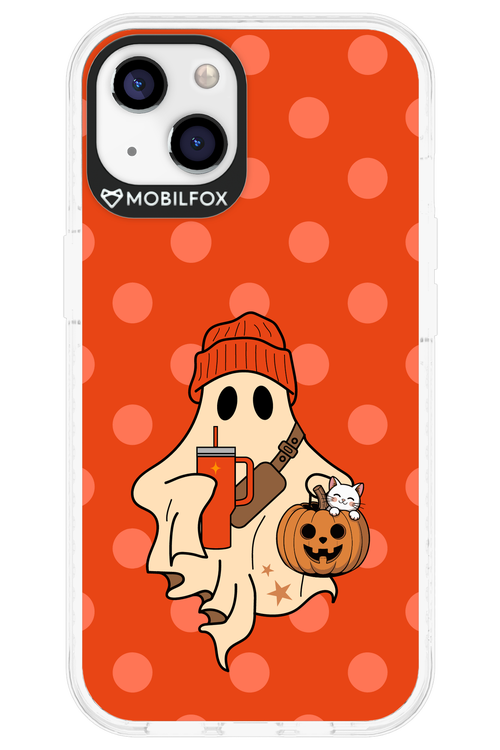 Ghost Girl (Orange) - Apple iPhone 13