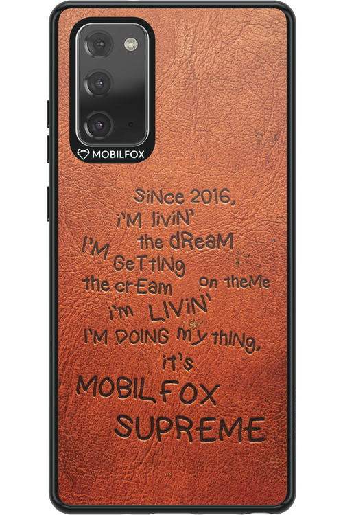 supreme 2.0 - Samsung Galaxy Note 20