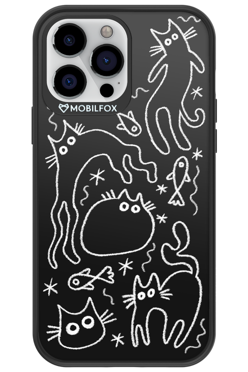CHALK_CATS 2.0 - Apple iPhone 13 Pro Max