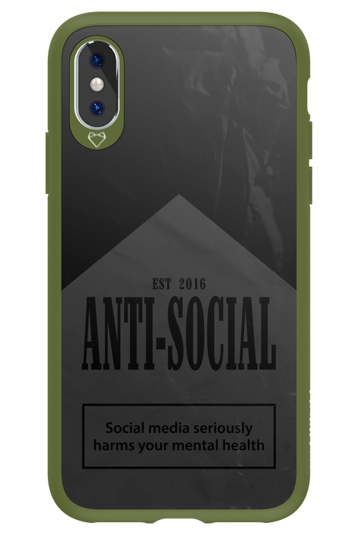 ANTI-SOCIAL (BLVCK) 2.0 - Apple iPhone X