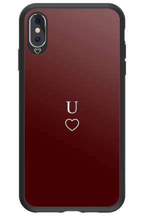 U Burgundia 2.0 - Apple iPhone XS Max