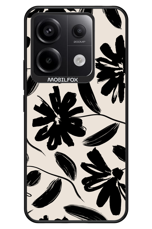 Monochrome Flowerss 2.0 - Xiaomi Redmi Note 13 Pro 5G