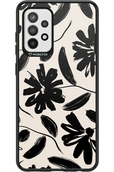 Monochrome Flowerss 2.0 - Samsung Galaxy A72