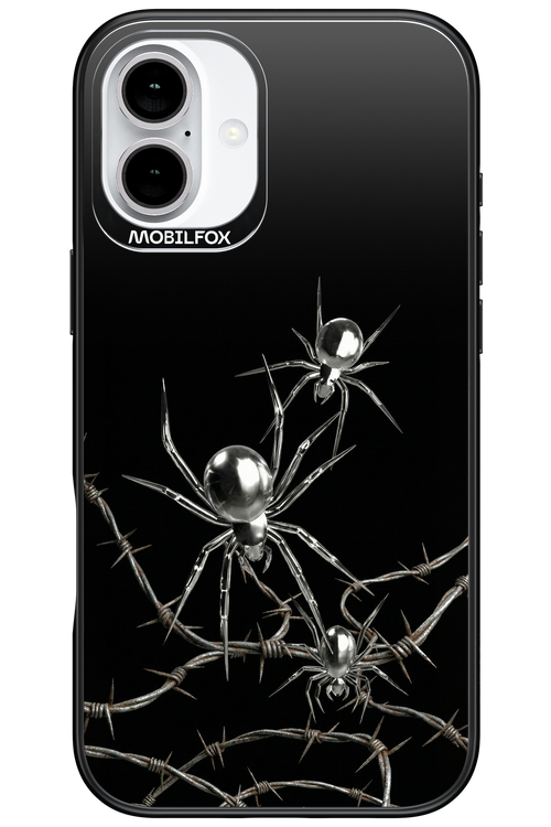 Silver Spiderz 2.0 - Apple iPhone 16 Plus