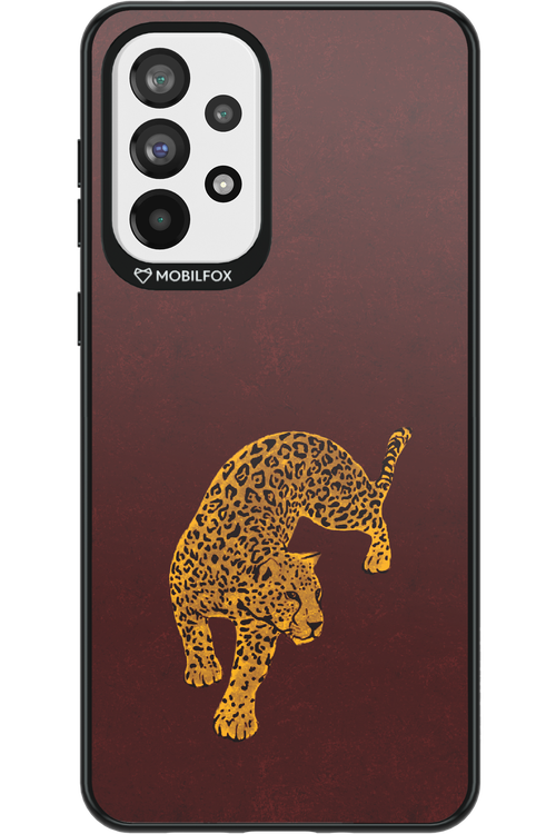 Burgundy Leopard - Samsung Galaxy A73