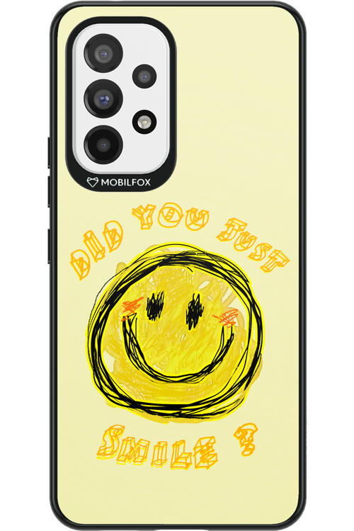 Crayon Smiley - Samsung Galaxy A53