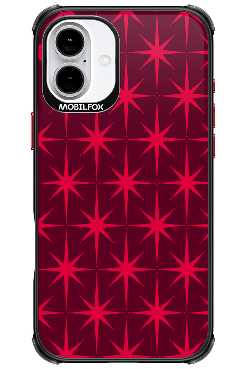 Burgundy Starss - Apple iPhone 16 Plus