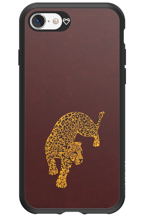 Burgundy Leopard - Apple iPhone 8