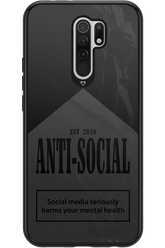ANTI-SOCIAL (BLVCK) 2.0 - Xiaomi Redmi 9