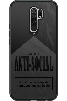 ANTI-SOCIAL (BLVCK) 2.0 - Xiaomi Redmi 9