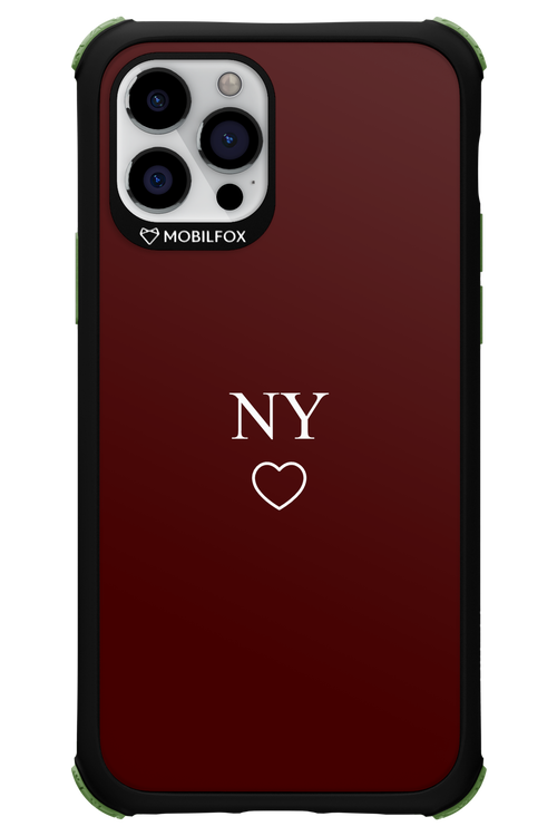 NY Burgundia 2.0 - Apple iPhone 12 Pro