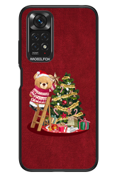 Christmas Bear (Burgundy) - Xiaomi Redmi Note 11/11S 4G