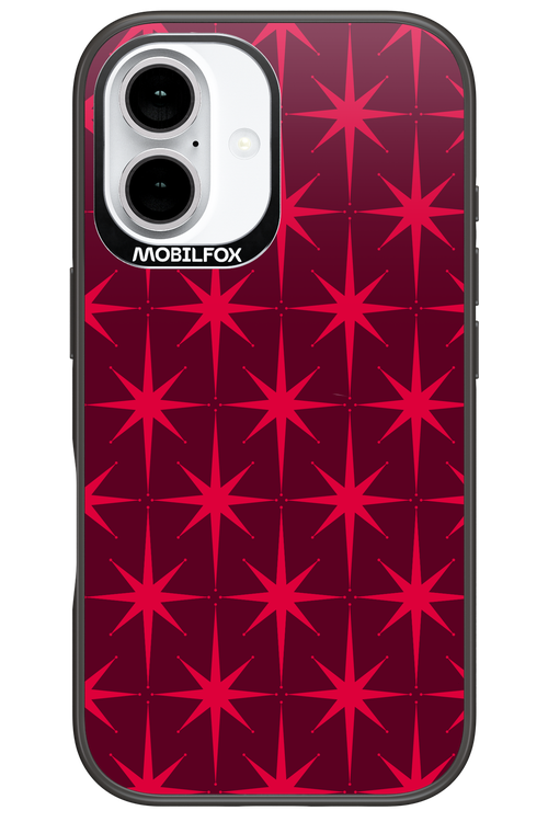 Burgundy Starss - Apple iPhone 16