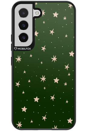 Forest Green Stars - Samsung Galaxy S22