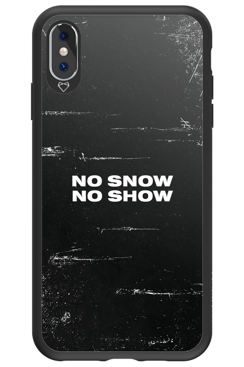 No snow, no show - Apple iPhone XS Max