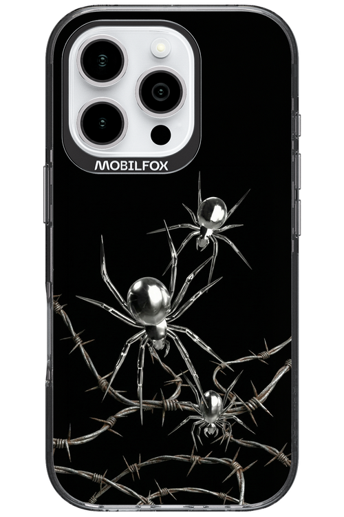 Silver Spiderz 2.0 - Apple iPhone 16 Pro