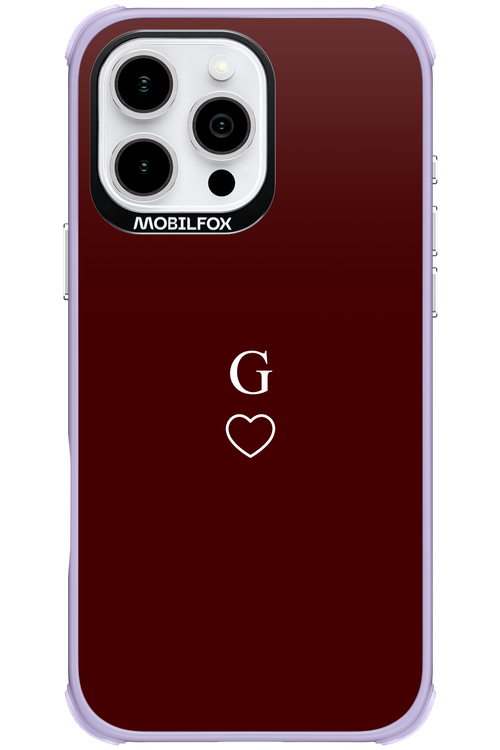 G Burgundia 2.0 - Apple iPhone 16 Pro Max