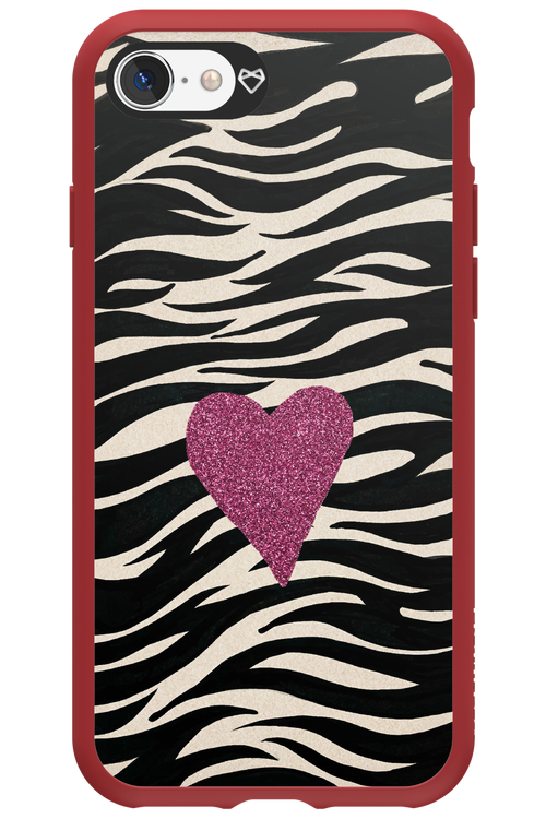 Zebra Heart 2.0 - Apple iPhone SE 2020
