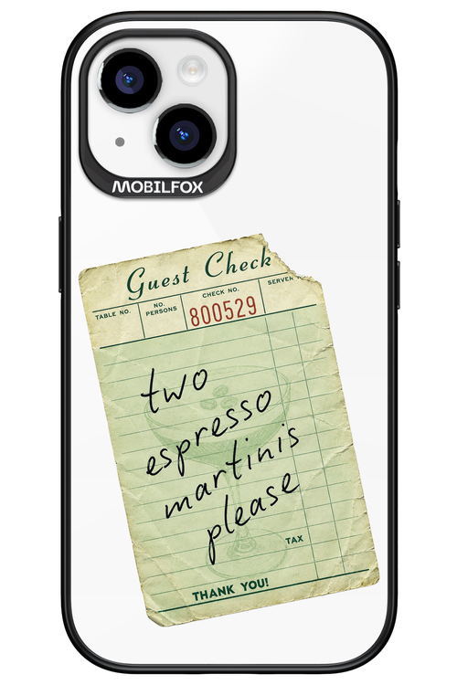 Espresso Martini 2.0 - Apple iPhone 15