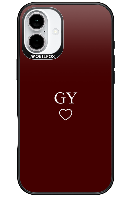 GY Burgundia 2.0 - Apple iPhone 16 Plus