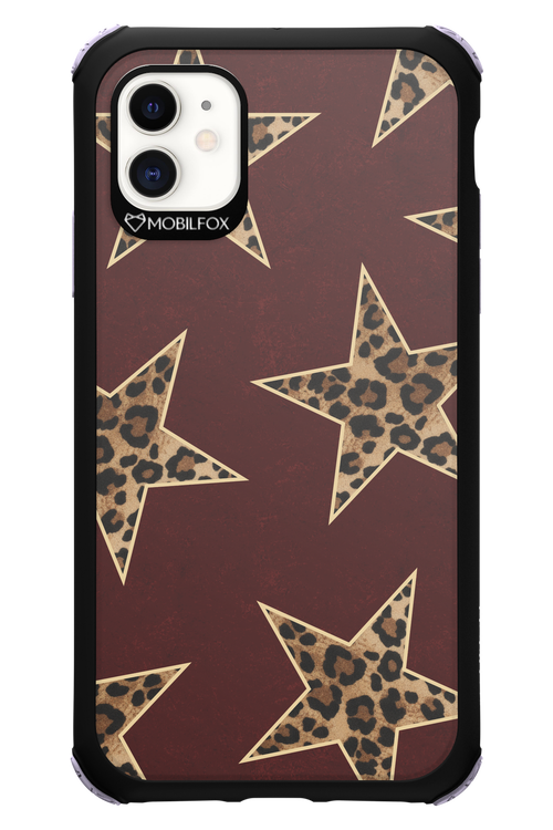 Wild Stars Burgundy - Apple iPhone 11