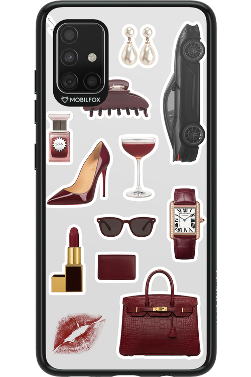 Classy Burgundy 2.0 - Samsung Galaxy A51