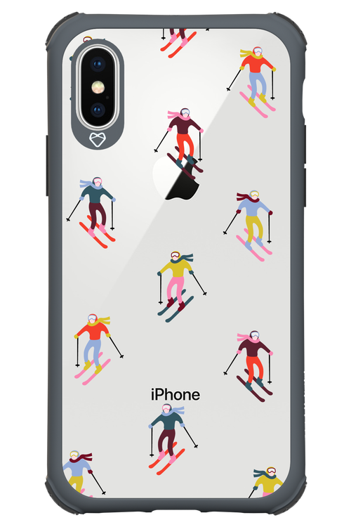 Snow Motion (Transparent) - Apple iPhone XS