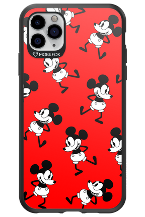 Iconic Mouse (red pattern) - Apple iPhone 11 Pro Max