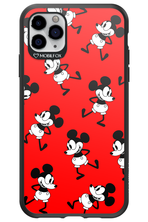Iconic Mouse (red pattern) - Apple iPhone 11 Pro Max