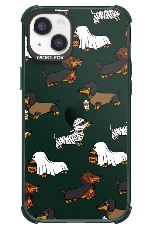 Scary Dachshund (Transparent) - Apple iPhone 14 Plus