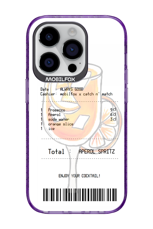 aperol spritz cocktail - Apple iPhone 14 Pro