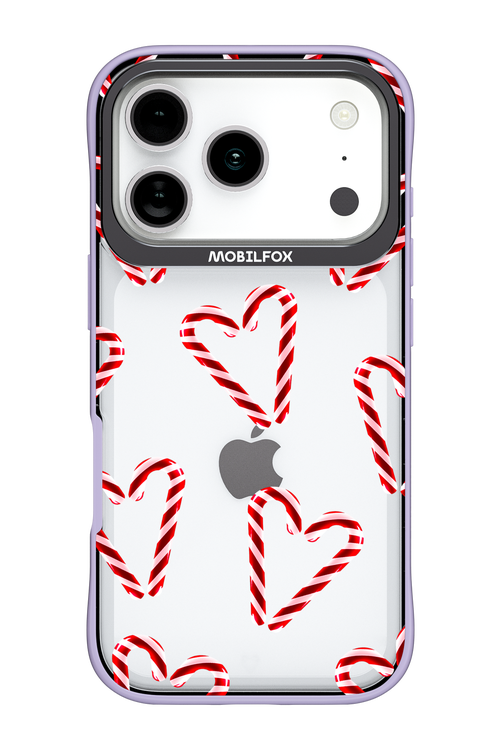 Candy Cane Hearts - Apple iPhone 17 Pro