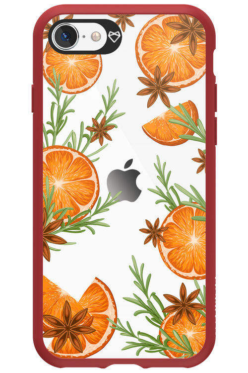 Orange With Star Anise - Apple iPhone SE 2022