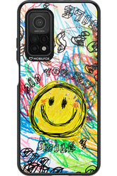 Crayon Smiley Colorful - Xiaomi Mi 10T 5G