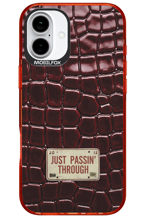 Just passin through 2.0 - Apple iPhone 16 Plus