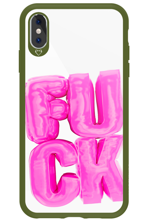 F*ck Transparent - Apple iPhone XS Max