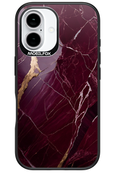 Burgundy Marble 2.0 - Apple iPhone 16