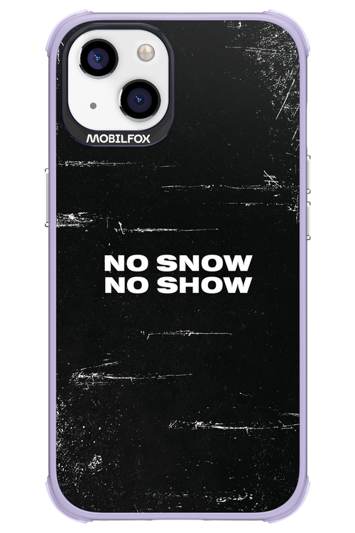 No snow, no show - Apple iPhone 13