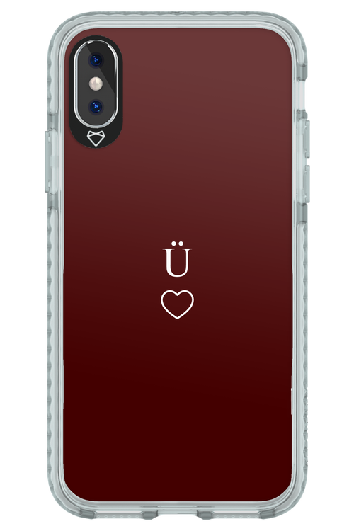 U Burgundia II 2.0 - Apple iPhone X