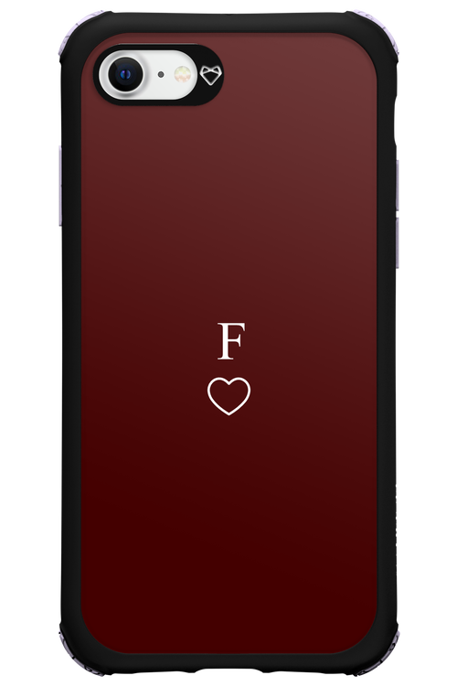 F Burgundia 2.0 - Apple iPhone 8