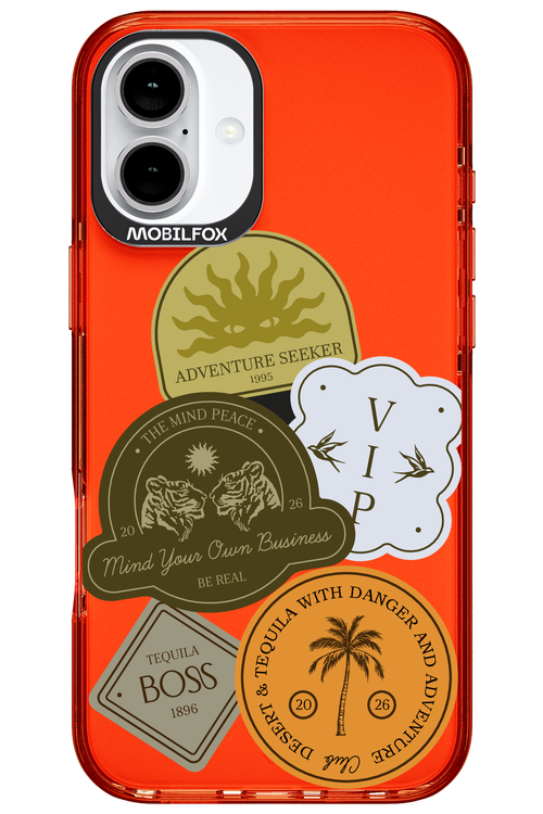 Badge Keeper - Apple iPhone 16 Plus