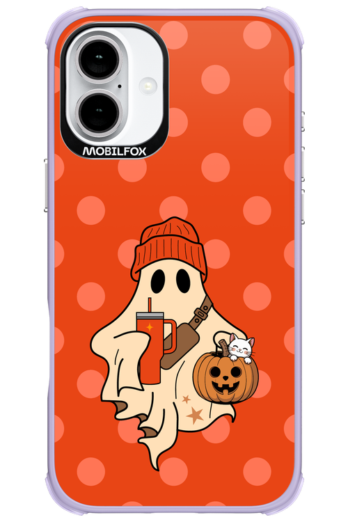 Ghost Girl (Orange) - Apple iPhone 16 Plus