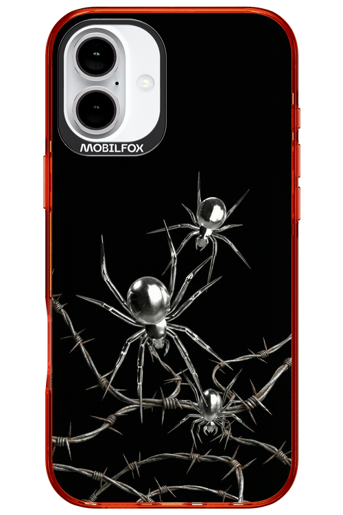 Silver Spiderz 2.0 - Apple iPhone 16 Plus